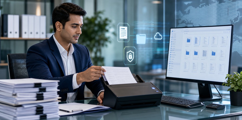 Document digitization and digital transformation services